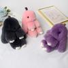 Cute Decoration Gift Key Chain Bag Pendant Plush Bunny Toy Rex Rabbit Fur