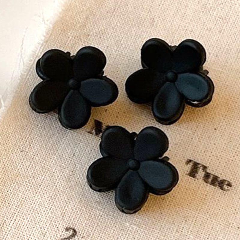 10Pcs Korean Style Fashion Mini Side Bangs Clip Seamless Small Hair Claws Frosted Princess Love Flower Rabbit Braided Hair Clip