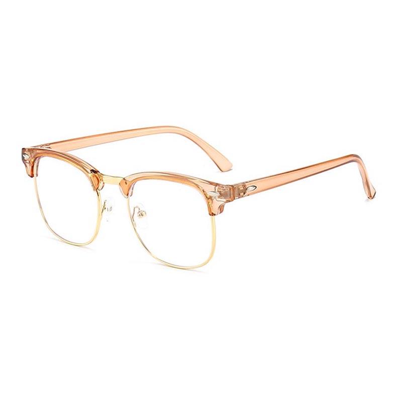 Men Retro Anti Blue Light Computer Glasses For Reading Gaming And Work With Stylish Frame