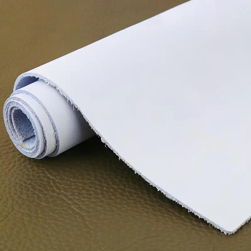 First layer genuine leather, original leather material, frosted leather, 1.5mm thick soft cowhide, non dyed, handmade DIY leathe 20x20cm бежевый