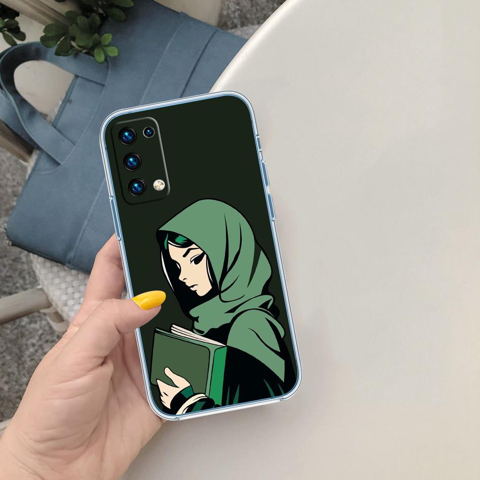PP40 Islamic Muslim Girls Hijab Phone Case for Motorola Moto Edge 20 30 40 50 S30 Fusion Ultra Pro Neo Lite + G200 G23