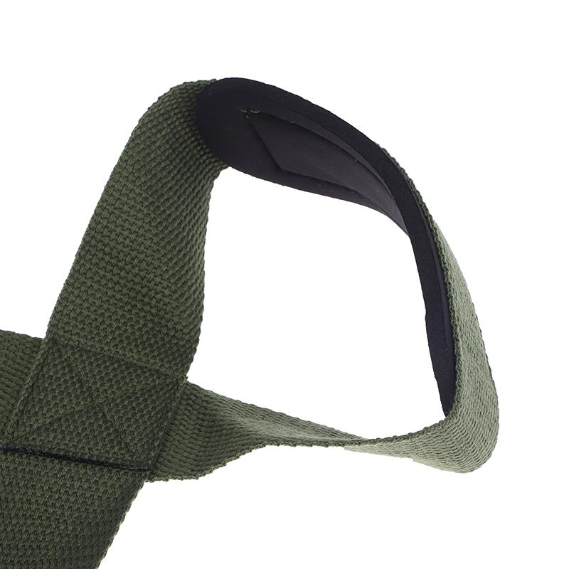 2 Adet Pedli Sekiz Şekilli Kayışlar Deadlift Ağırlık Kaldırma Bilek Kayışları Kaymaz Spor Fitness Power Lifter Egzersiz Barfiks Kayışları