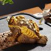 Color-Changing Golden Money Toad Tea Pet
