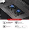 VATTI i10075B 5.2kW Tempered Glass Gas Stove CN Plug (adapter Included)