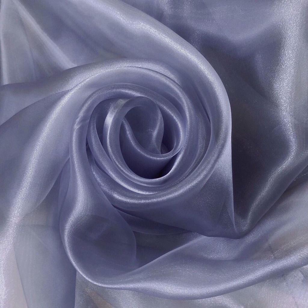 DIY Christmas Tree Bow Decoration Transparent Pearlescent Slightly Hard Organza Fabric Wedding Floral Wedding Dress Gowns Fabric