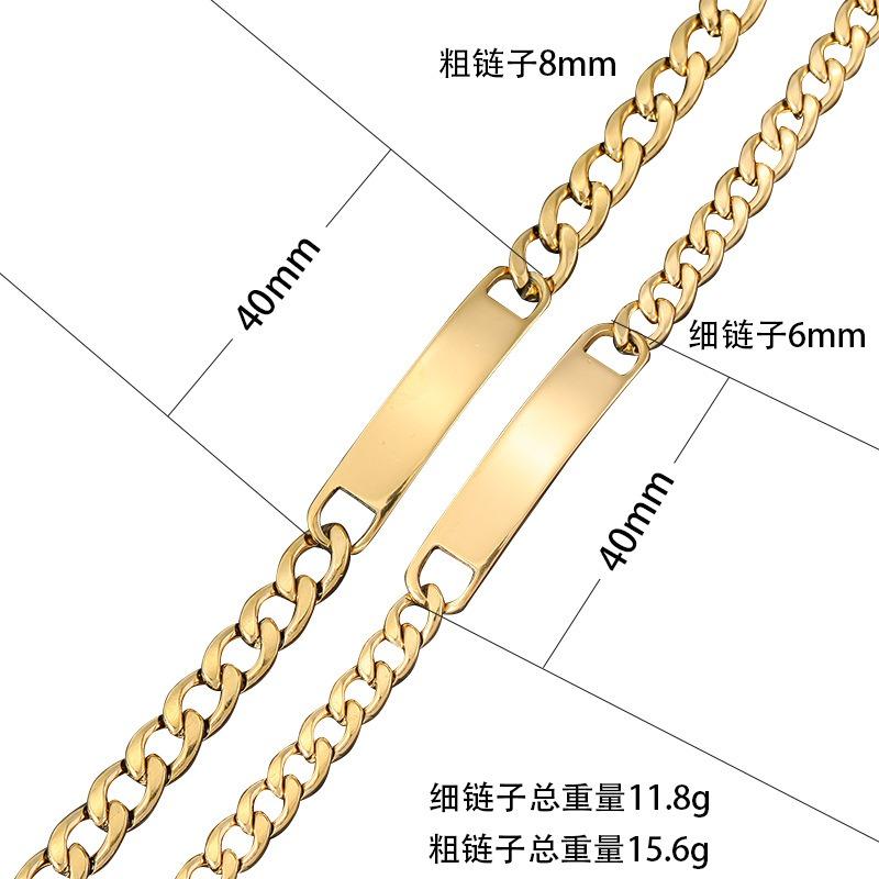 Fashion Men's Chain Bracelet Stainless Steel Adjustable Bangle For Ferrari Roma F80 296 GTB GTS SF90 Stradale Spider Spyde JQ5