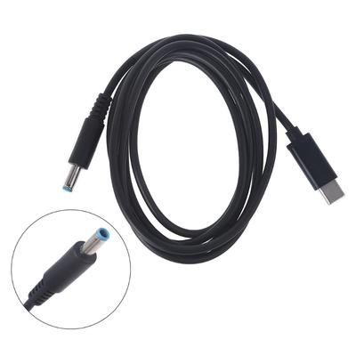Computerzubehör 1,5M Typ-C PD Ladekabel 4,5x3,0mm für DC-Stecker-Konverter für HP-Laptop