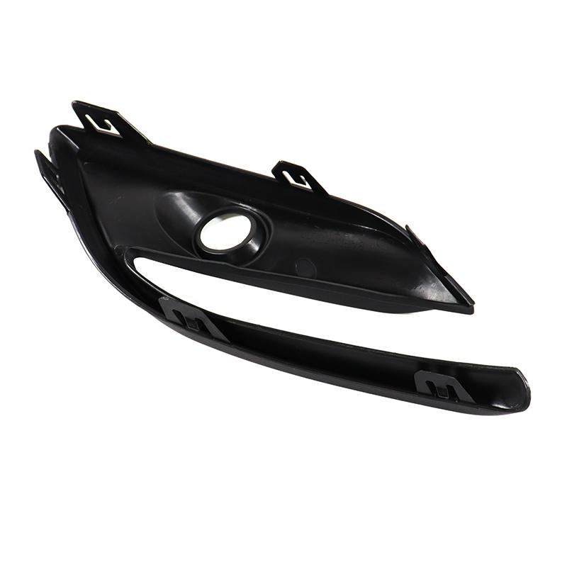 For Mazda 3 Axela 2017 2018 2019 Auto  Accessories Front Bumper Lamp Shell  Fog Light Grille Cover Headlight Fog Lamp Frame Hood
