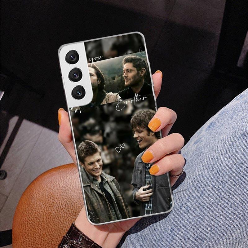 Babaite Supernatural SPN Dean And Sam Phone Case For Samsung Galaxy S24 S25 Edge S26 Ultra S23 S22 S21 Plus S20 FE + Personalize
