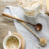 Solid Wood Cooking Utensil Long Handle Scoop for Kitchen Colander Tableware Stir Spoon Soup Spoon