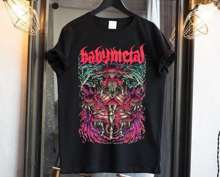 Babymetal Band Shirt Horror Babymetal Halloween T-shirt Unisex S5XL VN3895 S