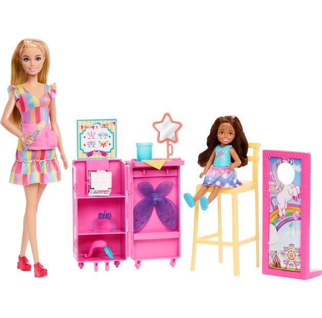 Кукла Barbie День на ярмарке набор с куклой Barbie Chelsea для детей +3 JFL61