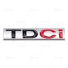 3D Metal TDCI Letters Car Rear Trunk Emblem Badge Sticker Decals For Ford Kuga Explorer Transit Accessories