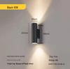 Outdoor Dual-Head Wall Light for Courtyard, Corridor, Patio, Gate, and Villa Exteriors