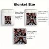 Grell Sutcliff 2D Flat Pattern Flannel Blanket High Quality All Seasons Warmth and Comfort Perfect for Christmas Gifts.MMT0918047