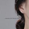 Ginkgo Leaf 925 Sterling Silver Stud Earrings for Women - 2025 New Design