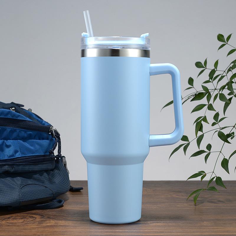 40oz Insulated Stainless Steel Car Cup with Handle