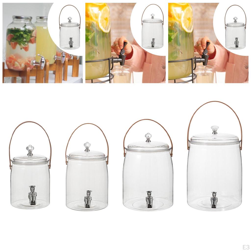 Recipient pentru băuturi cu robinet pentru uz casnic și exterior
