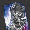 Garfield Unisex Adult DJ Lazy T-Shirt