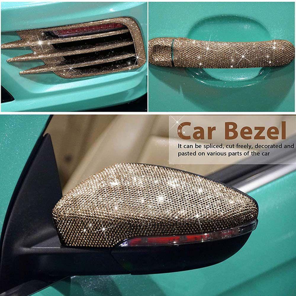 High quality Glitter Self-Adhesive Crystal Rhinestones Sticker Gift Decoration DIY Car Decoration Sticker Gem Stickers