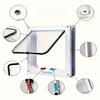 ABS Pet Door for Cats and Dogs, Weatherproof 4-Way Lock, Easy Installation and Free Entry, Multiple Sizes M, L and XL