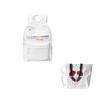 FINITE LOOP Recycled Polyester Backpack Unisex White K1021-X