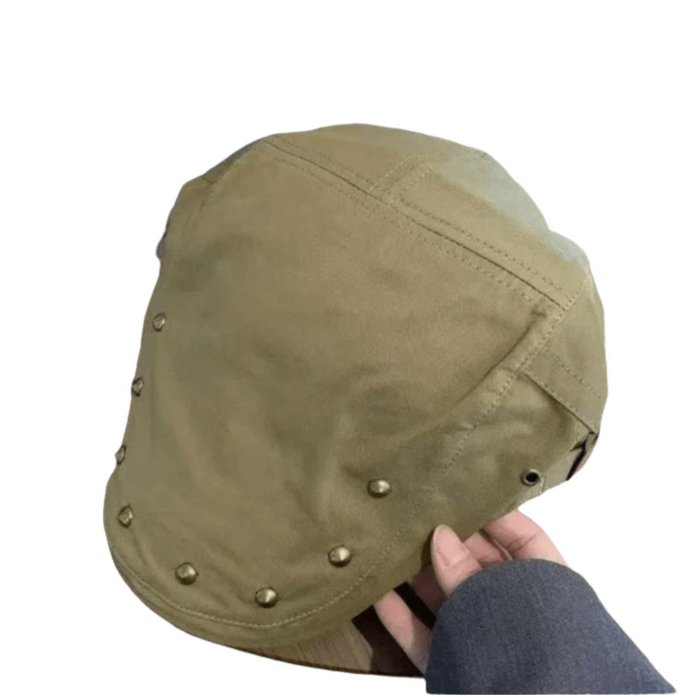 Lightweight Rivet Beret Hat Y2K Newsboy Hat Fashion Hip Hop Cap for Women