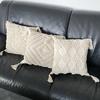 Pillowcase Stylish Bohemian Ethnic Tassel Design Thickened Embroidered Sofa Bedside Cushion Office