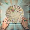 Tarot Kartları Dayanıklı Canlı Tam İngilizce Sürüm Aile Partisi Oyun Kartları Çiçekler için Hediyeler Oracle