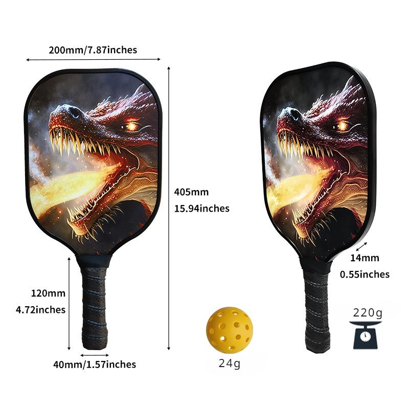 Sada nakládané pálky ze skleněných vláken Venkovní sportovní okurková pálka s voštinou