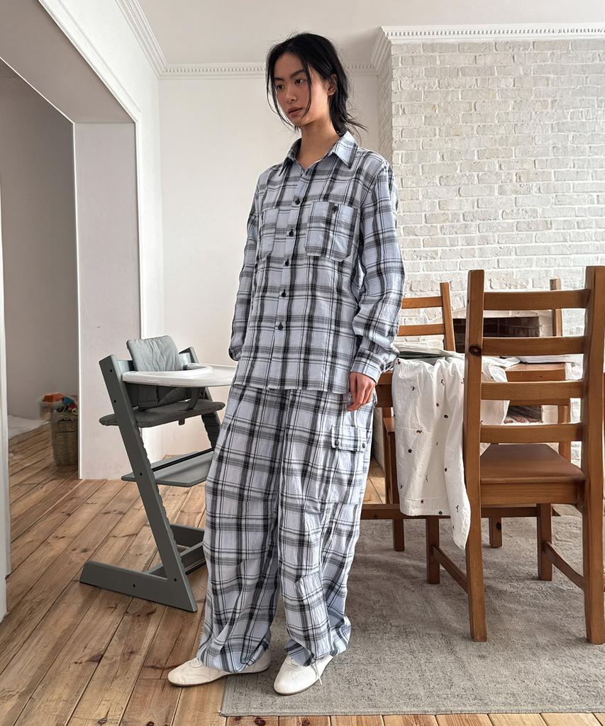 Daiaegeuneol Light Check Shirts (Mix2)
