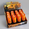 LED Halloween Pumpkin Candle Lamp - Creative Ornament and Night Light for Festive Decoration