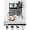 Tablero Perforado Organizador de Pared Para Sala de Juegos, Tableros Decorativos de Almacenamiento en Pared, Estante Organizador de Almacenamiento de Cocina, Accesorios para Tablero Perforado
