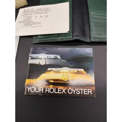 Vintage Rolex Datejust 16014 Box & Papers Set 1986 Booklets Tag Links 68.00.3