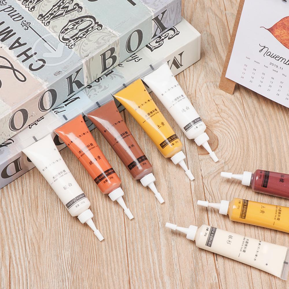Furniture Refinishing Paint Wooden Furnitures Touch Up Scratch Repair Agent Professional Damage Repairs Cream DIY Mending Tool