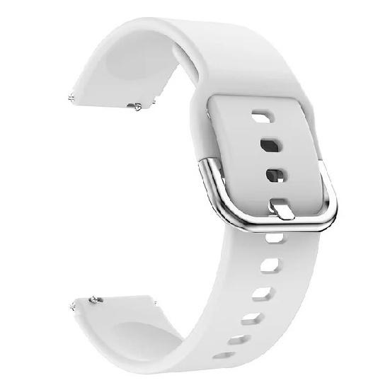 

Venu 3S Print Silicone 18mm Watchband Strap For Garmin Vivoactive 3S 4S/Rey/Venu 2S/Forerunner 265S 255S Wristband Bracelet Band 18mm Universal белый