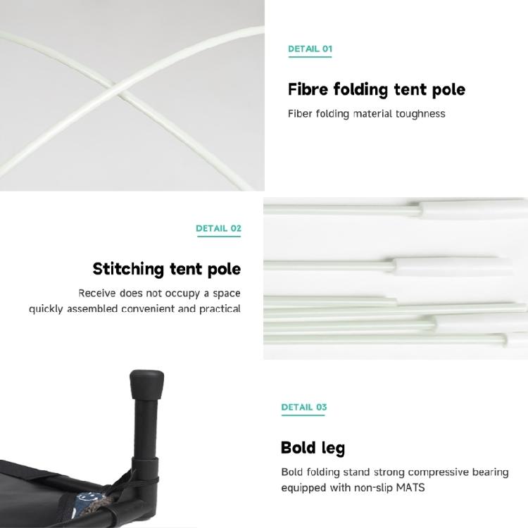 Elevated-Dog Bed with Canopy-Outdoor Dog Bed Cooling Raised Dog Cot Pet Tent