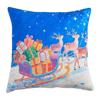 1PC Nuan Series Christmas Pillowcase Cartoon Pattern Printed Soft Cushion Cover for Sofa Living Room Bedroom Home Decor Party Decor