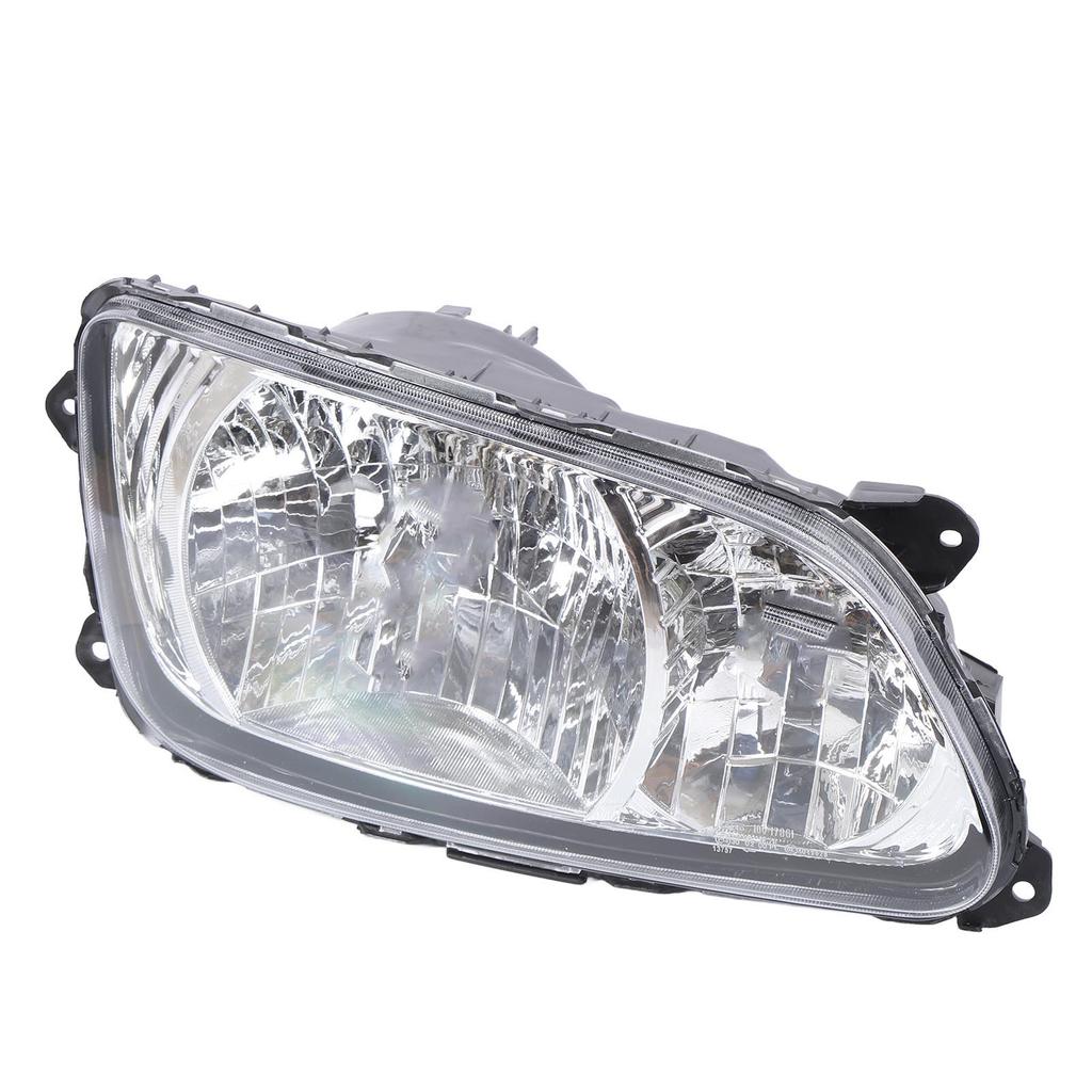 Conjunto de Faro Resistente a la Intemperie Material ABS PC Lente Transparente Reemplazo de Faro para Hino 500 Mega Ranger Derecho