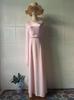 European and American spring new luxury soft and elegant single long-sleeved long dress slim silky dress women