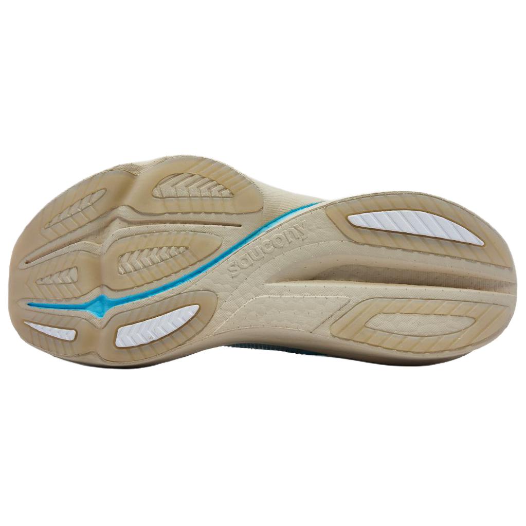 SAUCONY Endorphin Azura Comfortable Versatile Rebound Casual Running Shoes Unisex Sneaker White Light-Blue S31070-500