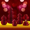 Unique Snake Year Theme Gourd Desktop Decoration Set For Enhancing New Year Atmosphere And Home Decors Taste