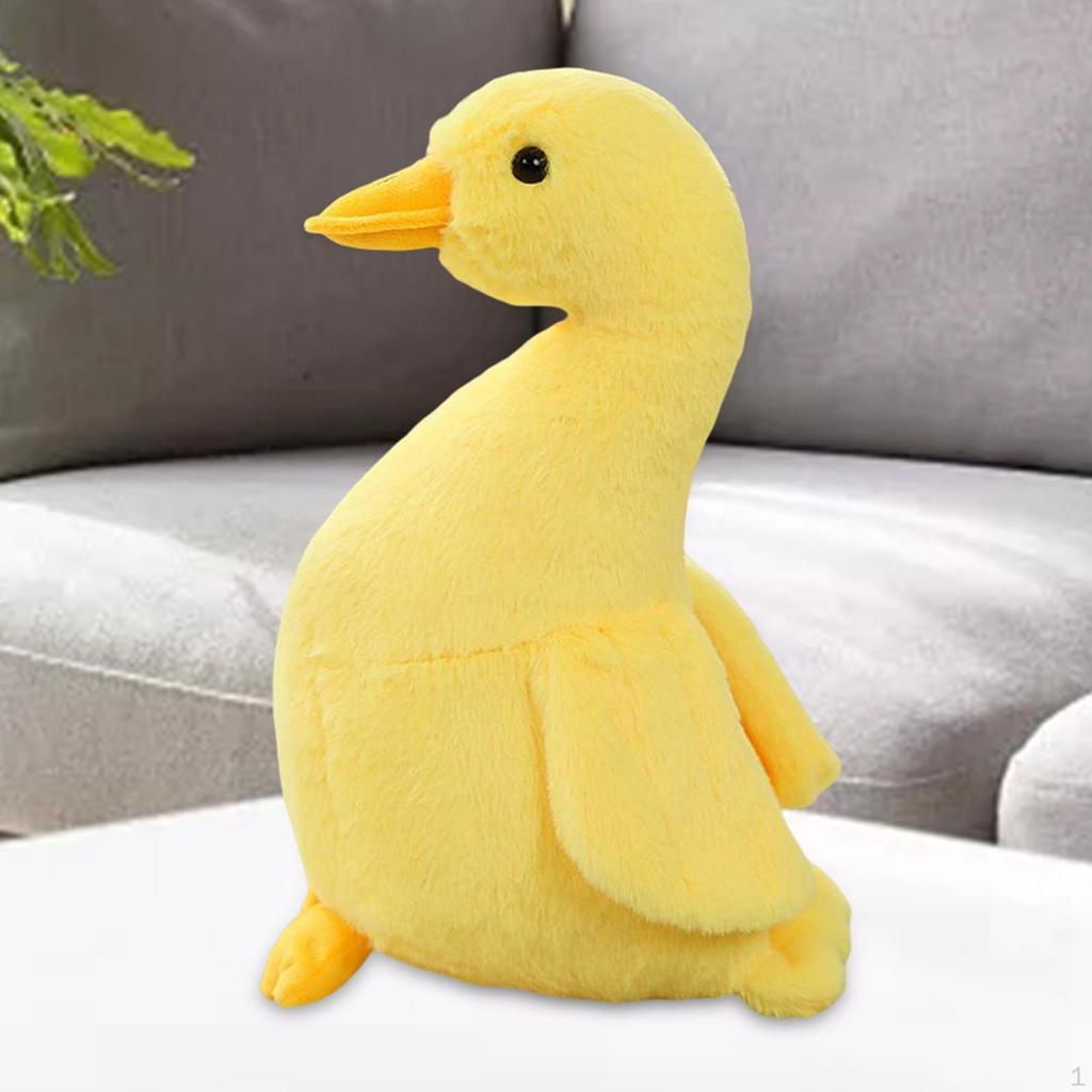 Plush Stuffed Toy Holiday Party Bedroom Bed Kids Animal Duck Doll Decorative Birthday Gift for