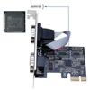 TXB074 Pcie to Serial Port RS232 Interface Expansion Card AX99100 Desktop PC PCI-E Serial Port Adapter Card