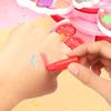 Coffret de maquillage pour enfants, jouets cosmétiques à ouverture rotative pour petites filles, ensemble de maquillage de princesse pour améliorer la créativité et l'imagination