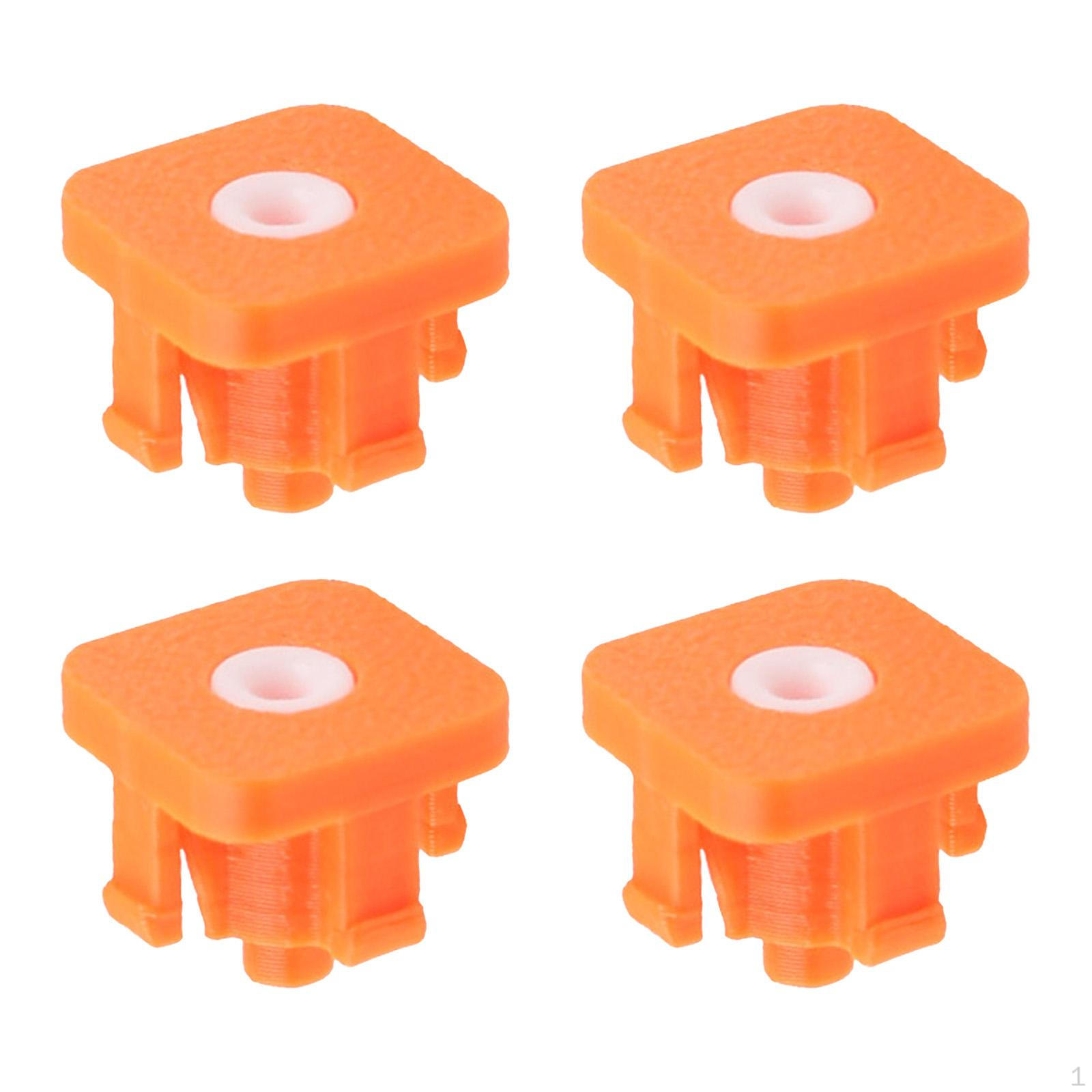 

4Pcs 3D Printer Ceramic Inlet Protectors Replaces,Easy to Install Assembly Repair Guard Filament