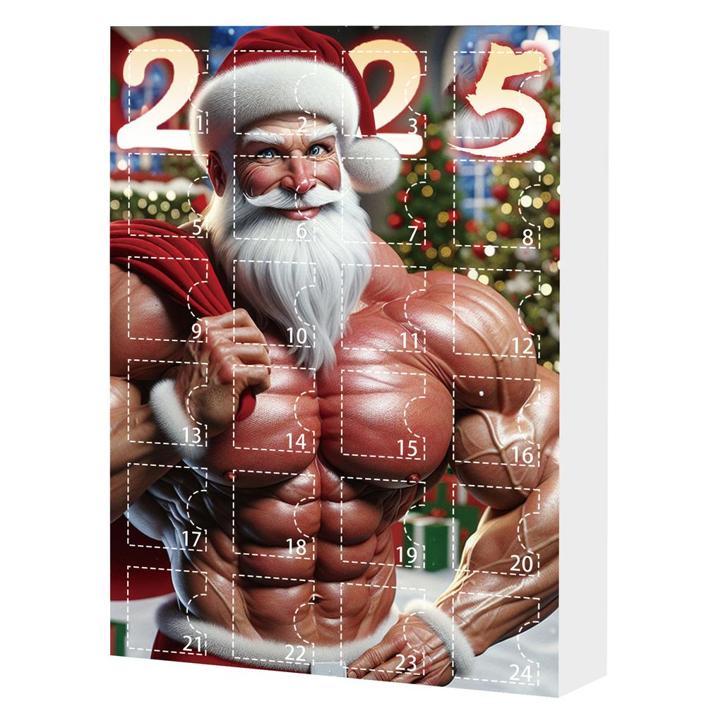 Ankomstkalender Inkluderar 24 Juldekorationer. Ankomstkalender Julnedräkning