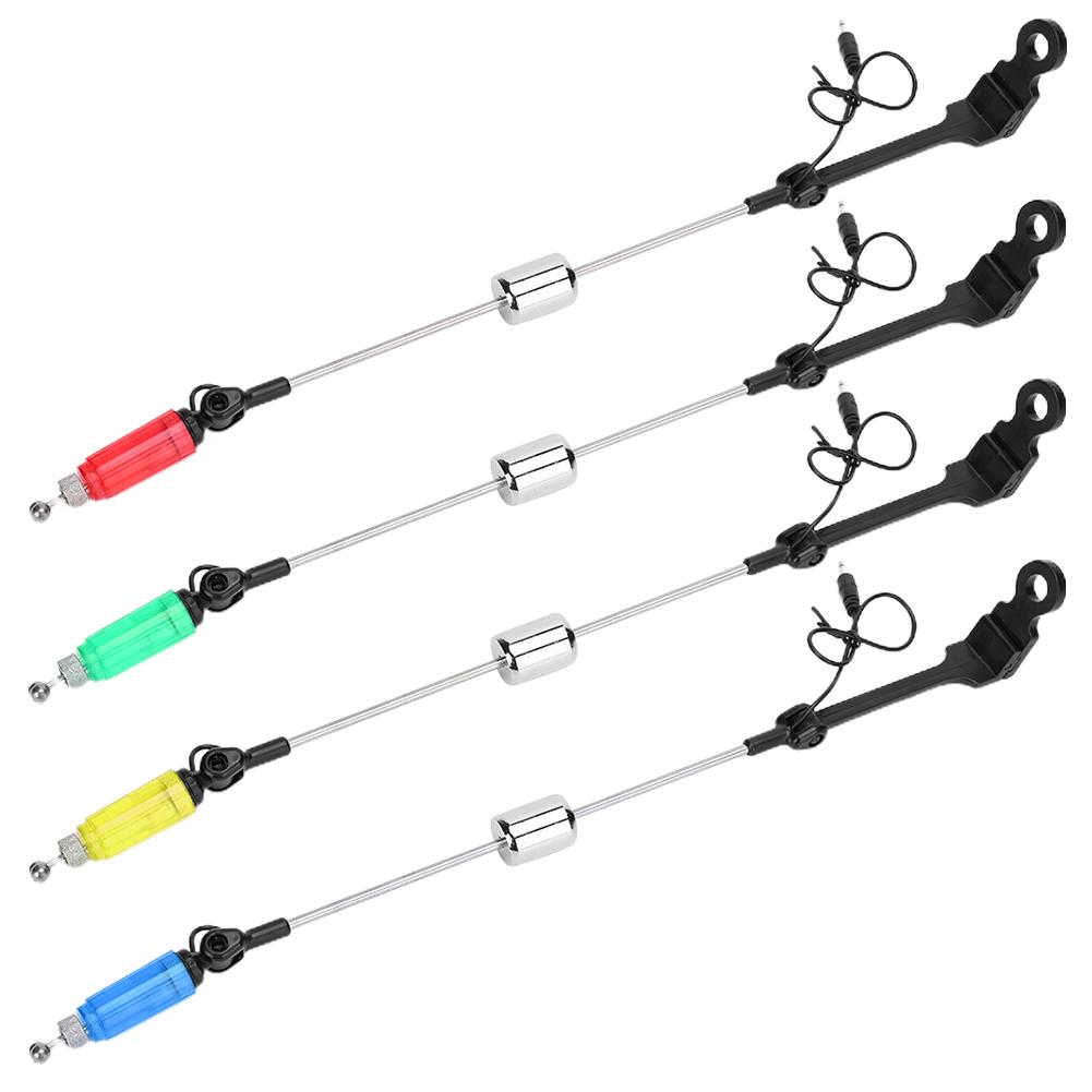 Fishing Bite Alarm Signal Device Hanger Swing Bite Indicators European Alarms Accessory with Light