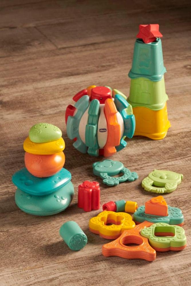 Chicco Stone Balance 00 010492 000 000 Months To 3 Years ECO+ [6 Old] [Educational Toy] [Eco-friendly] [Gift]