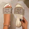 Pantofole da Donna Designer Moda Scarpe Piatte Donna Eleganti Slip-on Pantofole da Passeggio Sandali Leggeri Comodi Ciabatte Donna